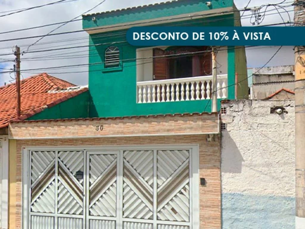 Foto 1 de 2: Casa em leilão em Diadema - SP, bairro Piraporinha — Casa 208 m² - Piraporinha - Diadema - SP