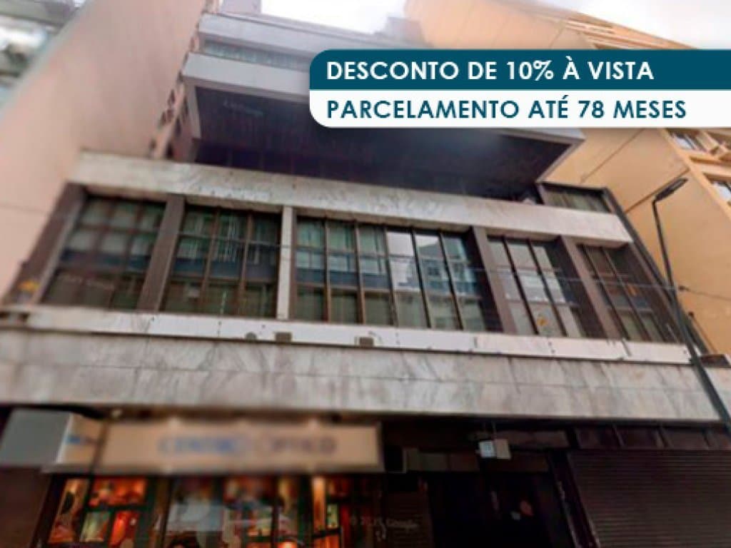 Foto 1 de 3: Comercial em leilão em Porto Alegre - RS, bairro Centro Histórico — Sala Comercial 77 m² - Centro Histórico - Porto Alegre - RS