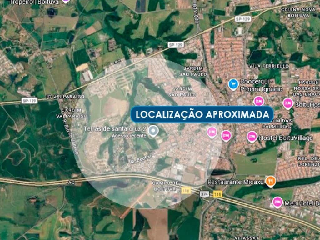 Terreno em leilão em Boituva - SP, bairro Santa Cruz — Terreno 267 m² (Lt. 06 da Qd. A) - Loteamento Terras de Santa Cruz II - Boituva - SP
