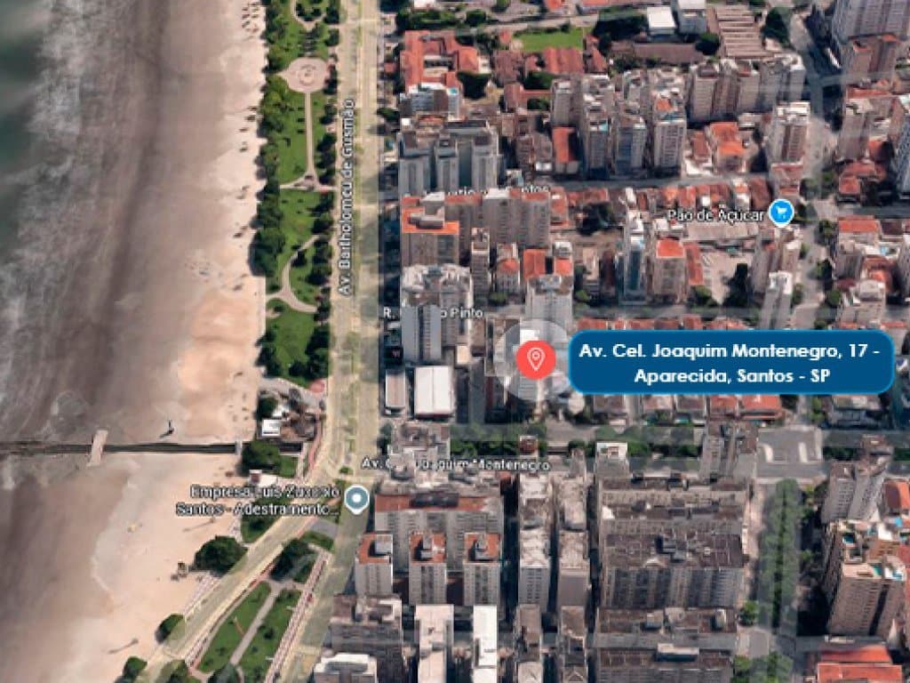 Foto 6 de 6: Apartamento em leilão em Santos - SP, bairro Praia da Aparecida — Apartamento 135 m² (Unid. 71) - Praia da Aparecida - Santos - SP