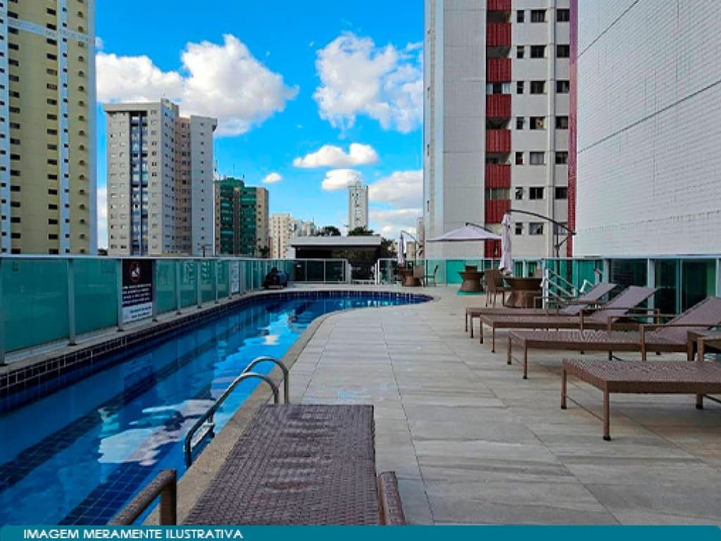 Foto 4 de 5: Apartamento em leilão em Brasília - DF, bairro Águas Claras — Apartamento 91 m² (02 vagas) - Águas Claras - Brasília - DF