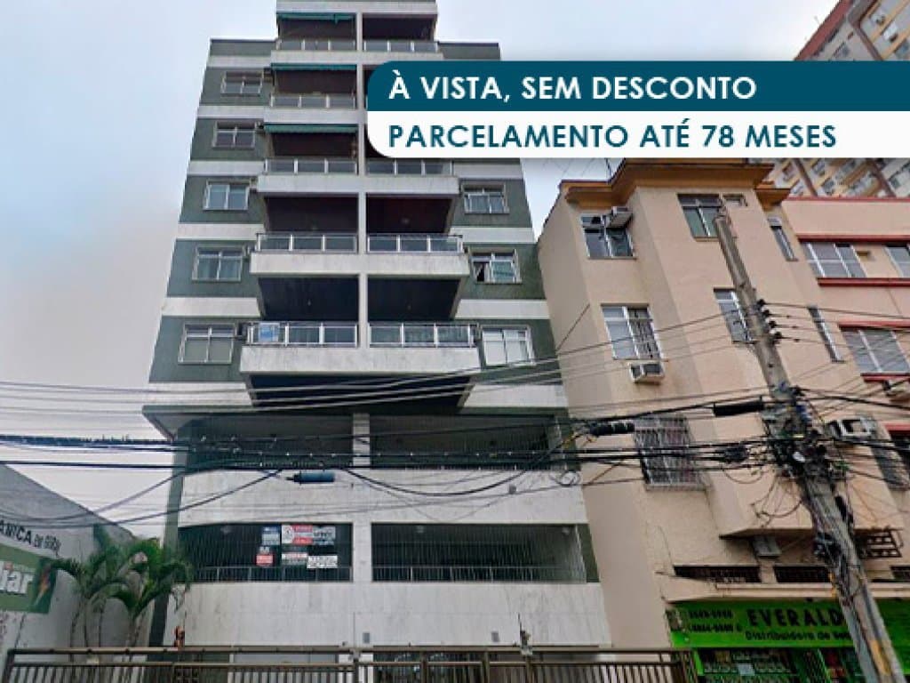 Foto 1 de 2: Apartamento em leilão em Rio De Janeiro - RJ, bairro Tijuca — Apartamento 61 m² (privativa + comum) com 01 vaga - Tijuca - Rio de Janeiro - RJ