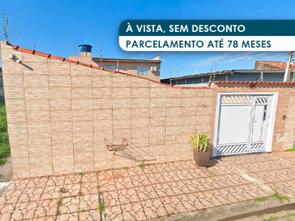 Foto 1 de 2: Casa em leilão em Itanhaém - SP, bairro Vila Suarão — Casa 74 m² - Vila Suarão - Itanhaém - SP