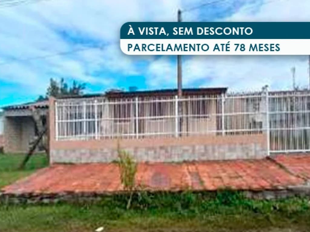 Foto 1 de 2: Casa em leilão em Palmares Do Sul - RS, bairro Balneário de Quintão — Casa 57 m² - Balneário de Quintão - Palmares do Sul - RS