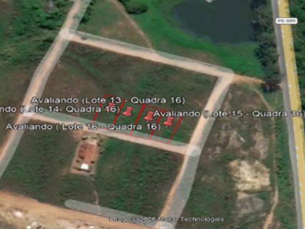 Foto 3 de 3: Terreno em leilão em Timbaúba - PE — 04 Terrenos 360 m² (cada) - Loteamento Araruna II - Timbaúba - PE