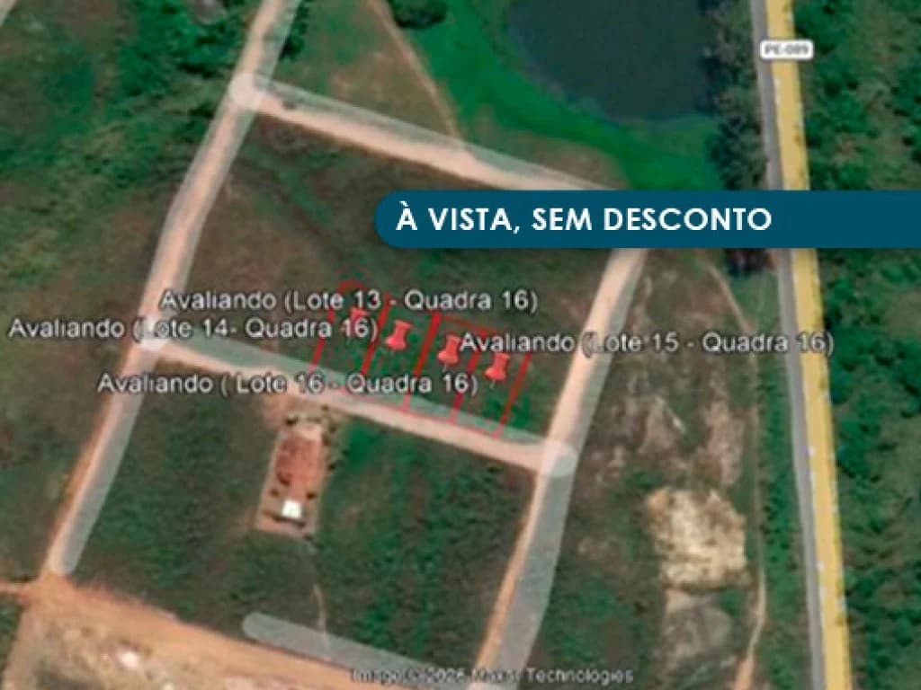 Foto 1 de 3: Terreno em leilão em Timbaúba - PE — 04 Terrenos 360 m² (cada) - Loteamento Araruna II - Timbaúba - PE