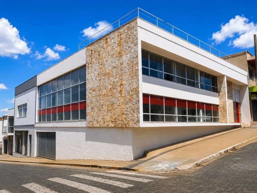 Comercial em leilão em Campanha - MG, bairro Centro — Ex-agência 251 m² - Centro - Campanha - MG