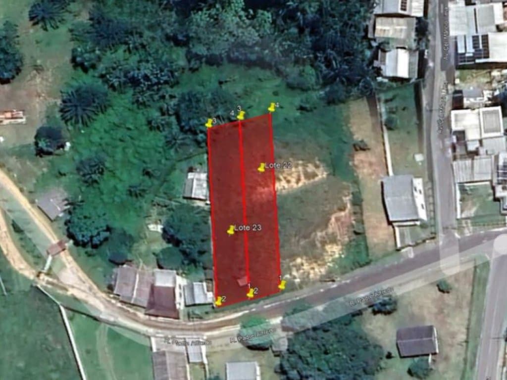Foto 1 de 2: Terreno em leilão em Cruzeiro Do Sul - AC, bairro Aeroporto Velho — Terreno 1.200 m² - Cruzeiro do Sul-AC - Rua Padre Alfredo Nuss - Lts. 22 e 23 da Qd. 41-J - Aeroporto Velho