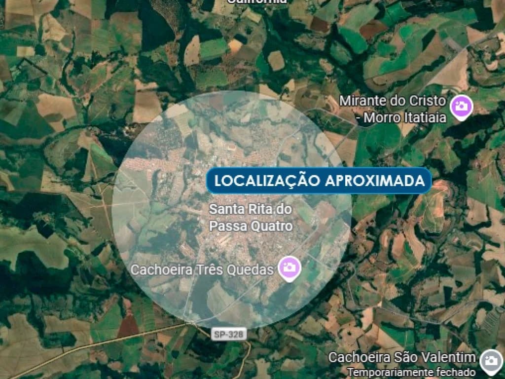 Area Rural em leilão em Santa Rita Do Passa Quatro - SP — Fração Ideal sobre (16,66%) em Imóvel Rural 737 ha (Fazenda Santo Onofre) - Volta Redonda - Santa Rita do Passo Quatro - SP