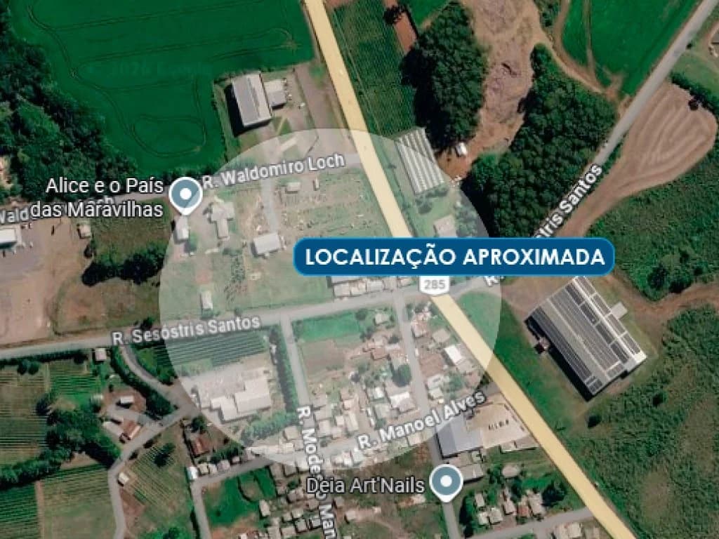 Terreno em leilão em Vacaria - RS — Terreno 6.975 m² - Haideé - Vacaria - RS