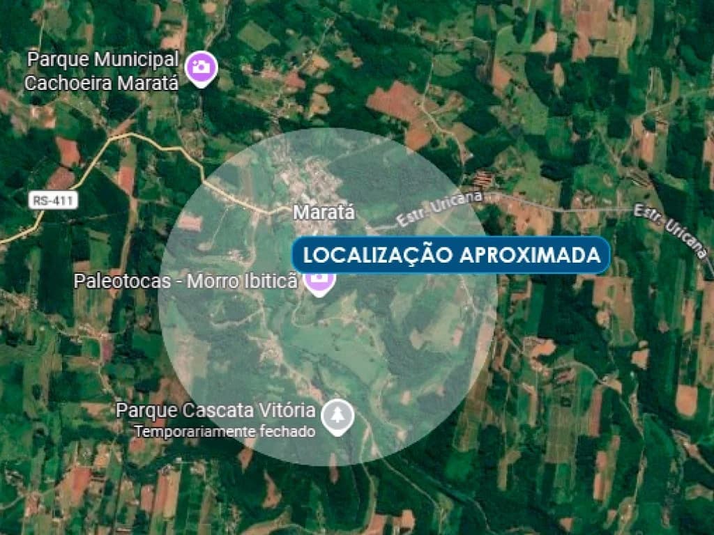 Terreno em leilão em Maratá - RS — Terreno 4.786 m² - Maratá - RS