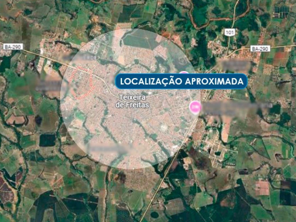Terreno em leilão em Teixeira De Freitas - BA, bairro Nova Teixeira — Terreno 250 m² - Nova Teixeira - Teixeira de Freitas - BA