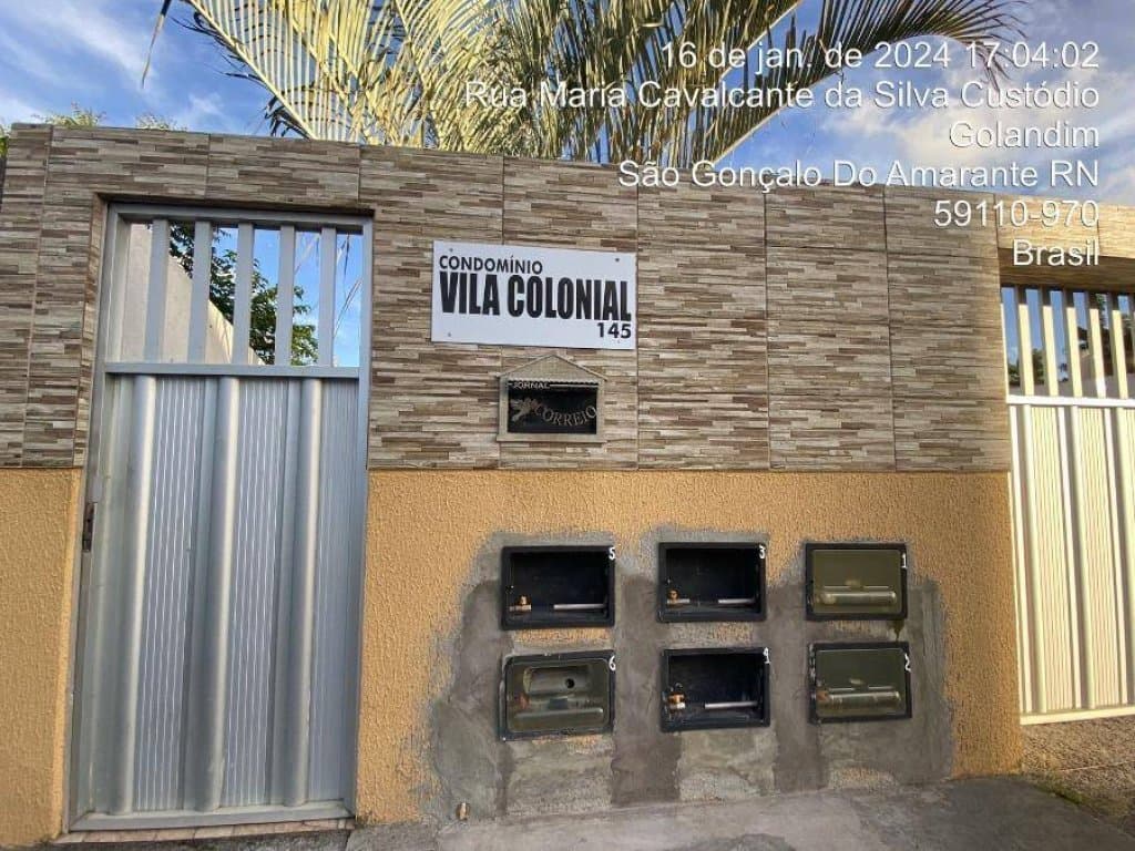 Foto 2 de 6: Casa em leilão em São Gonçalo Do Amarante - RN, bairro Olho D'agua — Casa em Condomínio 64 m² (Unid. 03) - Olho D'agua - São Gonçalo do Amarante - RN