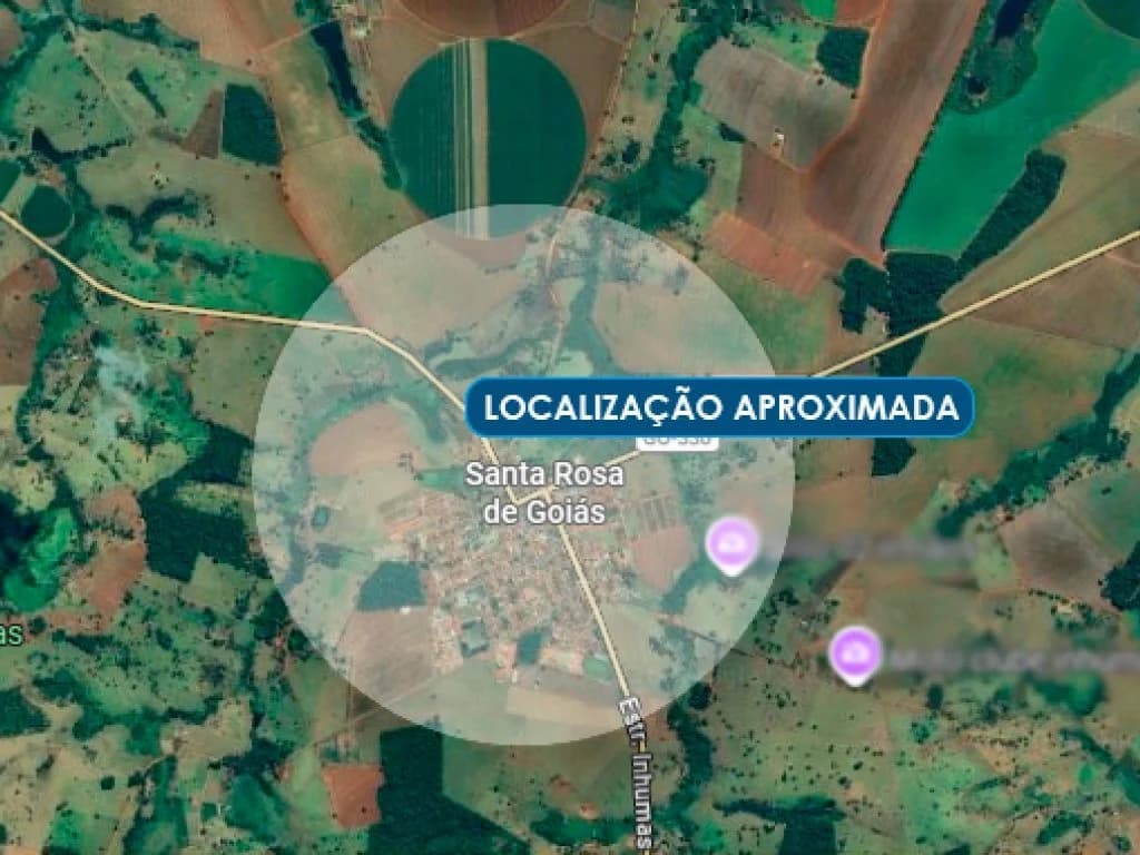 Area Rural em leilão em Santa Rosa De Goiás - GO — Imóvel Rural 45,98 ha (Lote 03 - Fazenda Santa Rosa e Paciência) - Santa Rosa de Goiás - GO