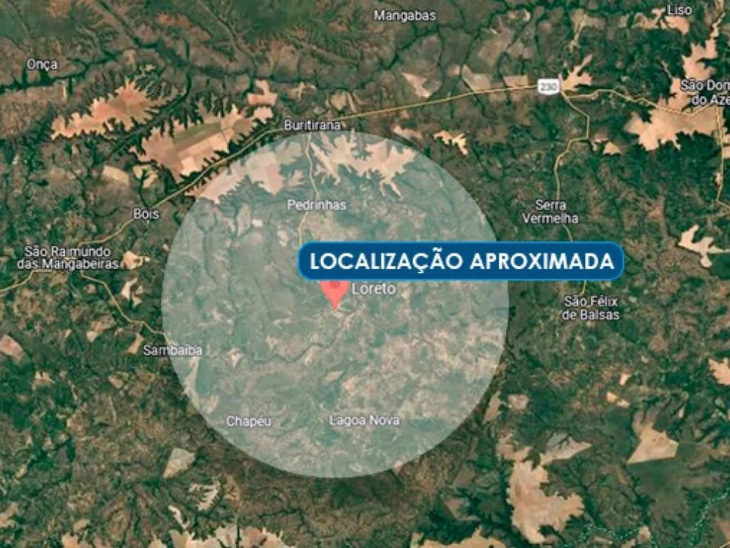Area Rural em leilão em Loreto - MA — Imóvel Rural com Área de 190 ha - Loreto - MA