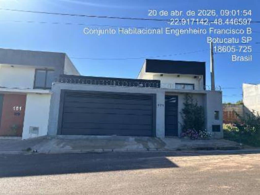 Foto 1 de 11: Casa em leilão em Botucatu - SP, bairro Jardim Estoril I — Casa 149 m² - Jardim Estoril I - Botucatu - SP