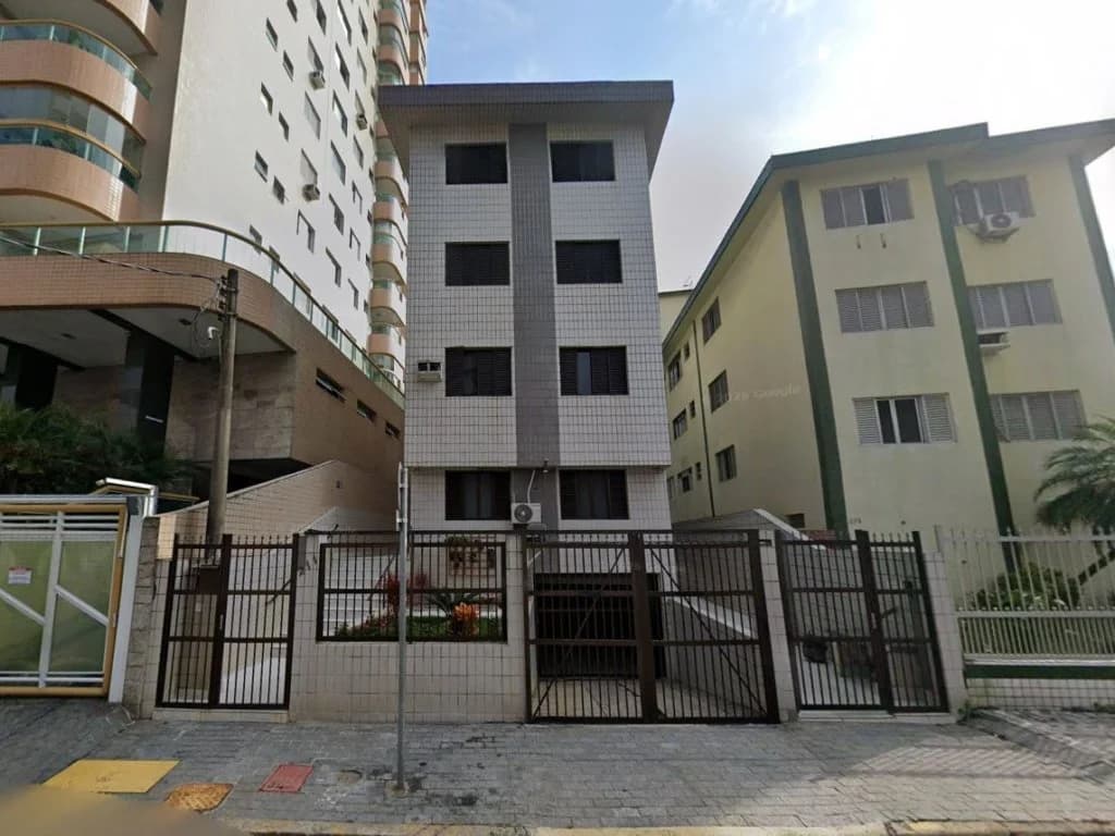 Foto 3 de 5: Apartamento em leilão em Praia Grande - SP, bairro Vila Oceânica — Apartamento 48 m² (01 vaga) - Praia Aviação - Praia Grande - SP