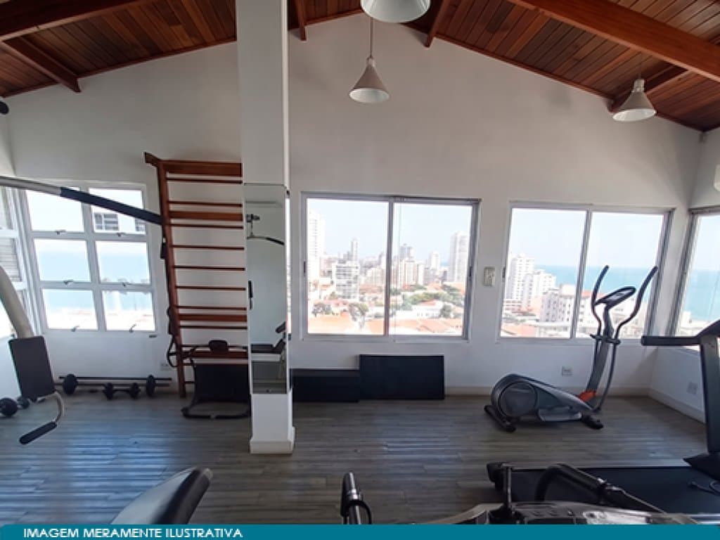 Foto 5 de 5: Apartamento em leilão em São Vicente - SP, bairro Ilha Porchat — Apartamento no Litoral 216 m² (02 Vagas) - Ilha Porchat - São Vicente - SP