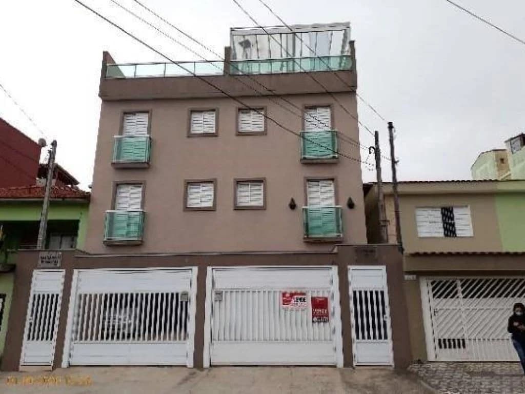 Foto 1 de 14: Apartamento em leilão em Santo André - SP, bairro Vila Junqueira — Apartamento 37 m² (01 vaga) - Vila Junqueira - Santo André - SP