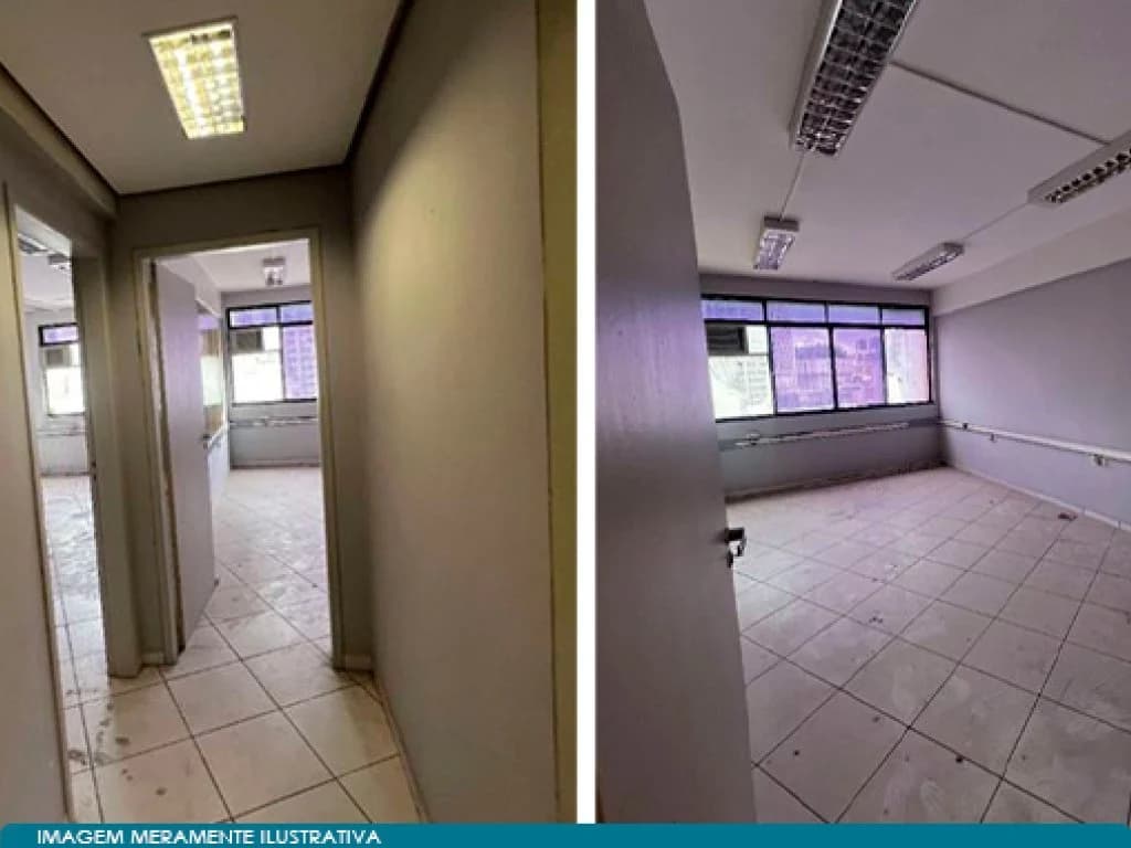 Foto 9 de 21: Comercial em leilão em São Paulo - SP, bairro Centro — Conjunto Comercial 94 m² (Unid. 1.402 do Condomínio das Bandeiras) - Centro - São Paulo - SP