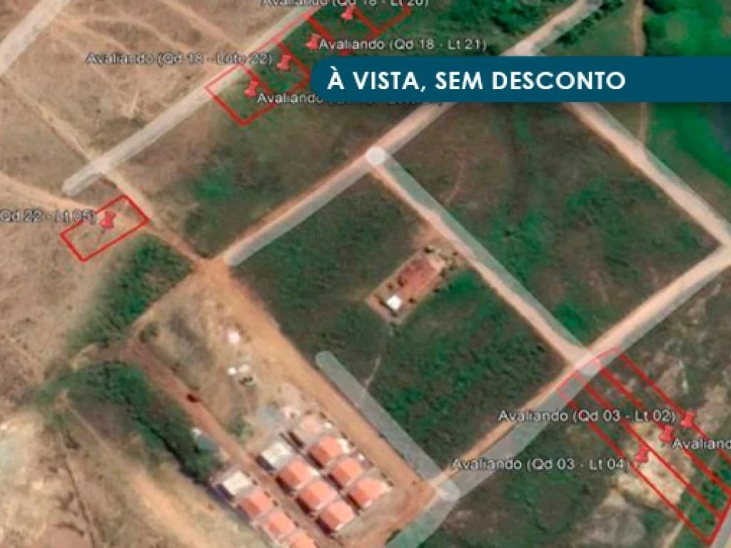 Foto 1 de 3: Terreno em leilão em Timbaúba - PE — 09 Terrenos no Loteamento Araruna II - Timbaúba - PE