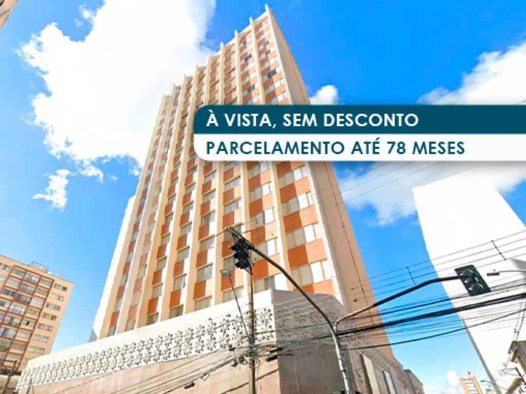 Foto 1 de 8: Apartamento em leilão em Ponta Grossa - PR, bairro Centro — Apartamento 148 m² - Centro - Ponta Grossa - PR