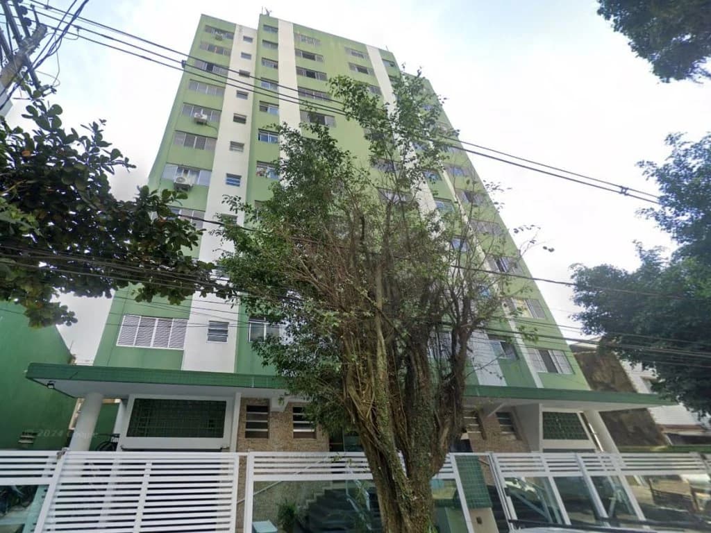 Foto 2 de 5: Apartamento em leilão em São Vicente - SP, bairro Centro — Apartamento 35 m² (próx. à Praia) - Centro - São Vicente - SP