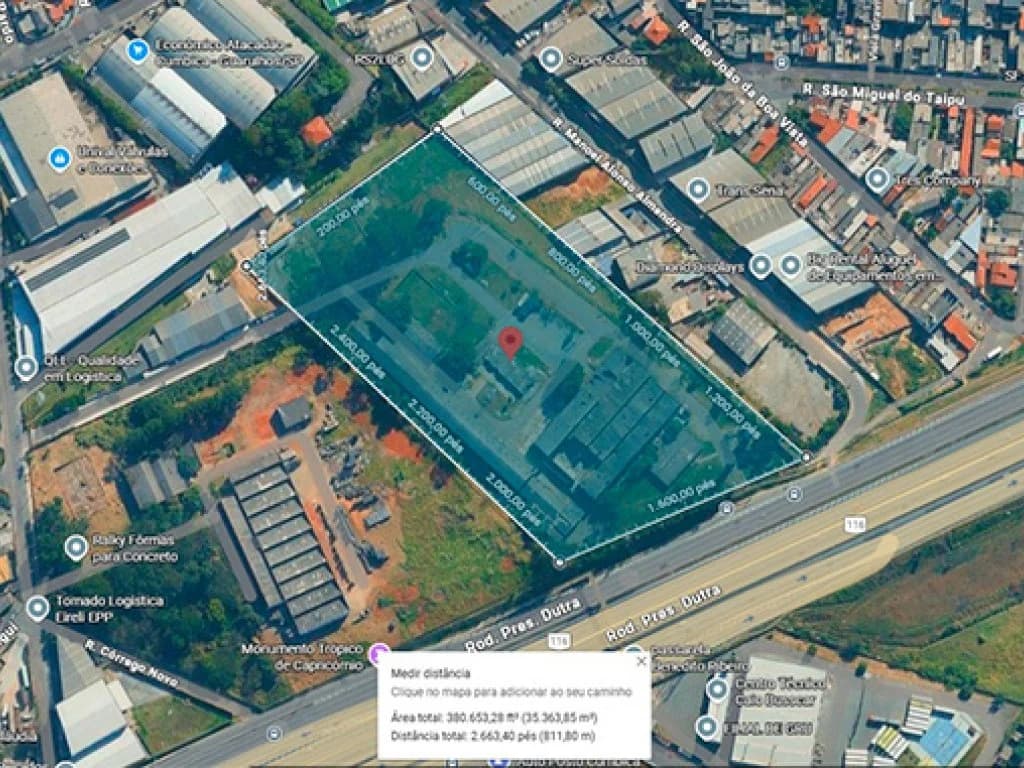 Foto 3 de 14: Comercial em leilão em Guarulhos - SP, bairro Jardim Cumbica — Complexo Industrial 35.601 m² com Escritórios, Fábrica e Galpão - Rod. Presidente Dutra - Guarulhos - SP