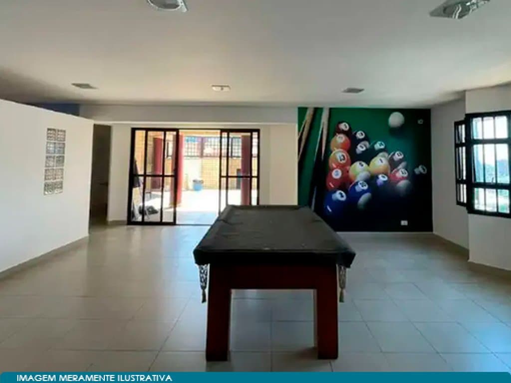 Foto 4 de 5: Apartamento em leilão em Santos - SP, bairro Aparecida — Direitos sobre Apartamento no Litoral 59 m² - Aparecida - Santos - SP