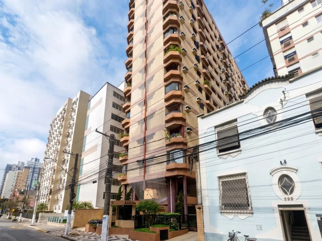Foto 1 de 5: Apartamento em leilão em Santos - SP, bairro Aparecida — Direitos sobre Apartamento no Litoral 59 m² - Aparecida - Santos - SP