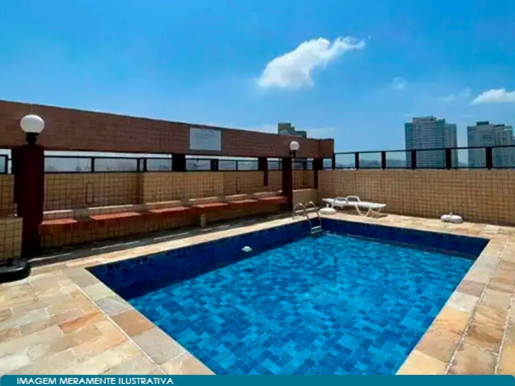 Foto 5 de 5: Apartamento em leilão em Santos - SP, bairro Aparecida — Direitos sobre Apartamento no Litoral 59 m² - Aparecida - Santos - SP