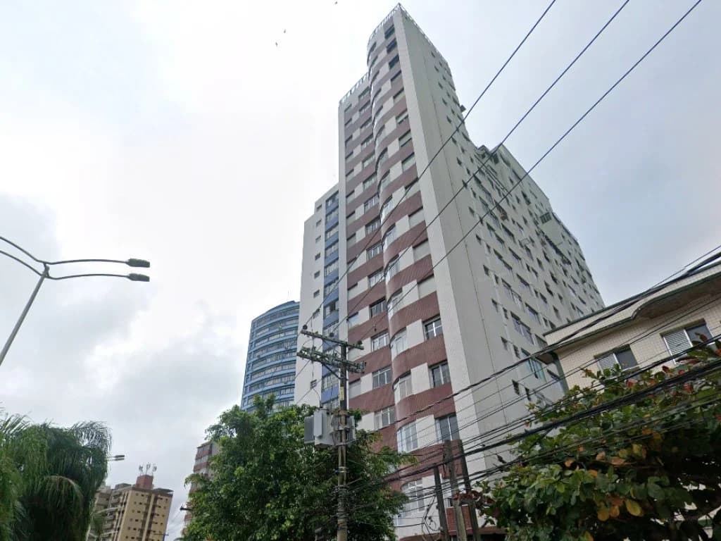 Foto 4 de 4: Apartamento em leilão em São Vicente - SP, bairro Centro — Apartamento 45 m² (unid. 107) - Centro - São Vicente - SP