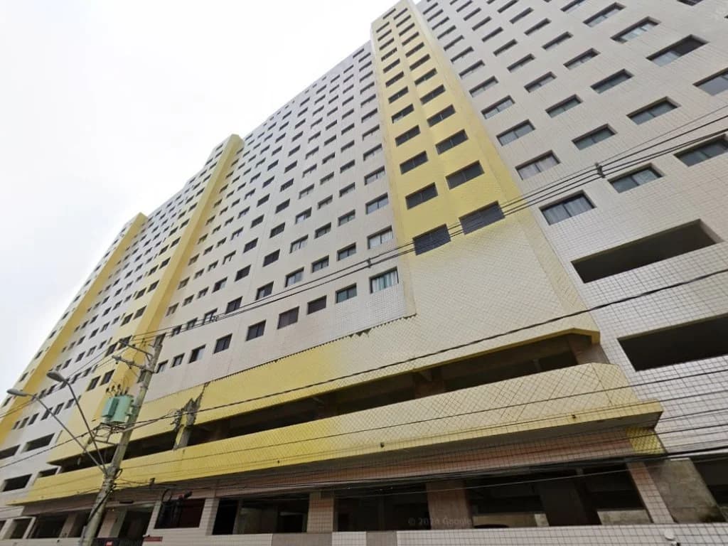 Foto 1 de 5: Apartamento em leilão em Praia Grande - SP, bairro Ocian — Direitos sobre Apartamento 30 m² (01 vaga) - Praia Ocian - Praia Grande - SP