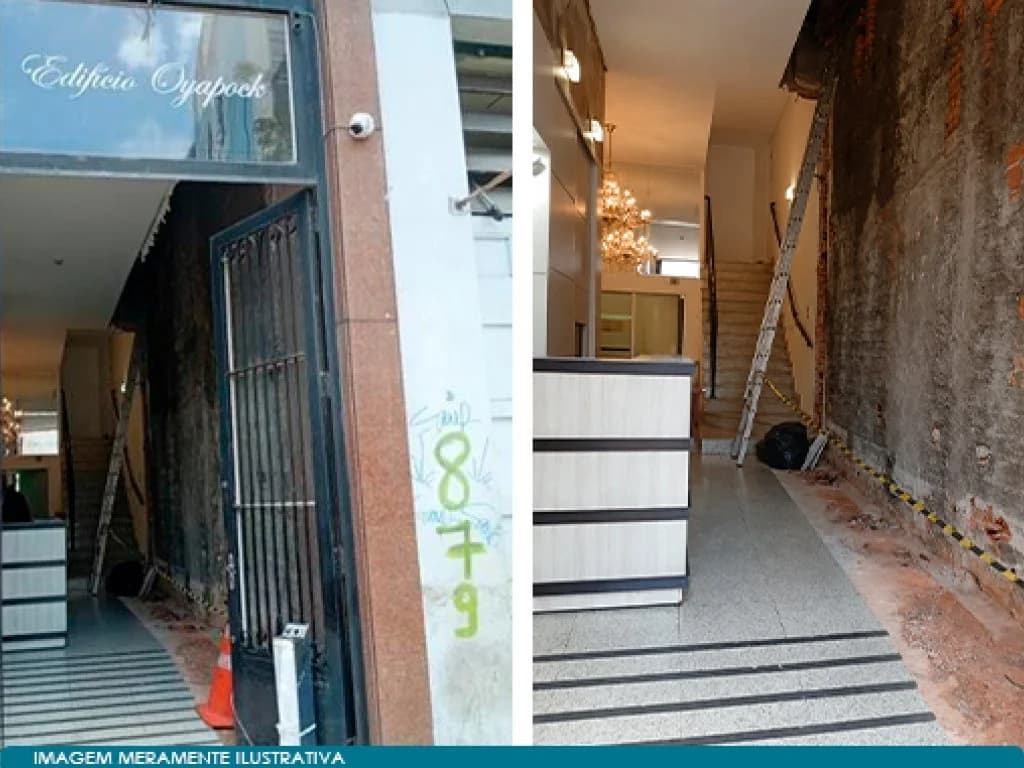Foto 4 de 8: Apartamento em leilão em São Paulo - SP, bairro República — Conjunto Comercial 33 m² (aproximadamente) - República - São Paulo - SP