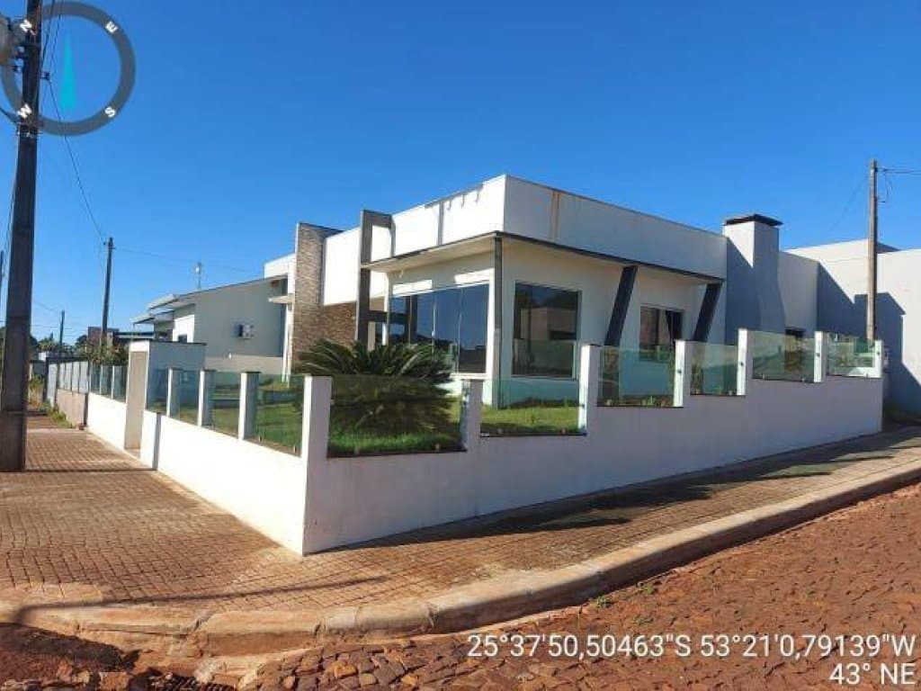 Foto 4 de 19: Casa em leilão em Nova Prata Do Iguaçu - PR, bairro Novo — Casa 136 m² - Novo - Nova Prata do Iguaçu - PR
