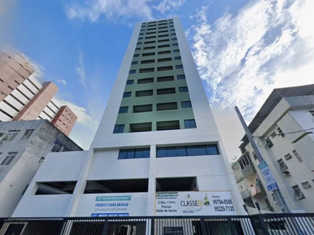 Foto 1 de 7: Apartamento em leilão em Jaboatão Dos Guararapes - PE, bairro Piedade — Apartamento 52 m² (01 vaga) - Piedade - Jaboatão dos Guararapes - PE