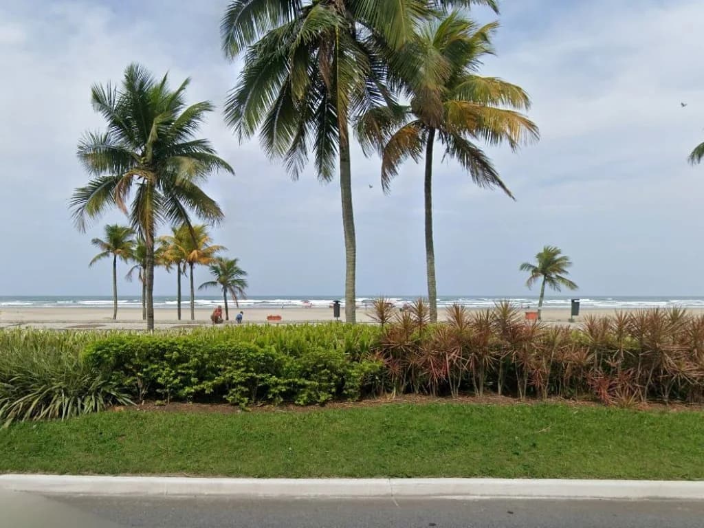 Foto 2 de 4: Apartamento em leilão em Praia Grande - SP, bairro Aviação — Apartamento 59 m² (Condomínio frente à Praia) - Aviação - Praia Grande - SP