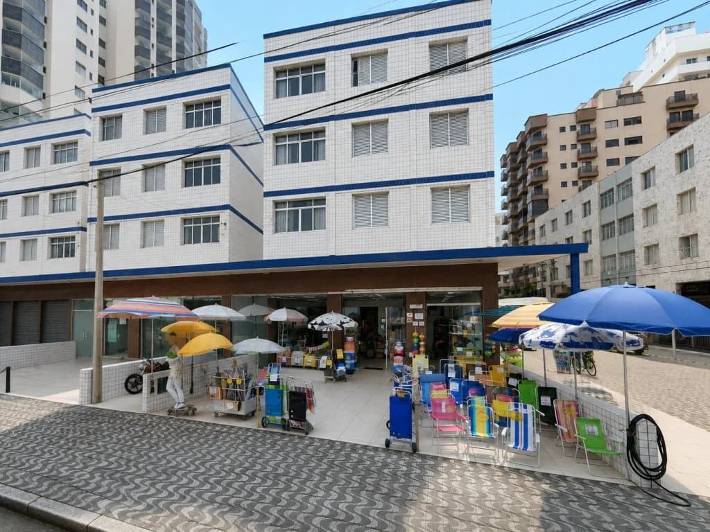 Foto 1 de 4: Apartamento em leilão em Praia Grande - SP, bairro Aviação — Apartamento 59 m² (Condomínio frente à Praia) - Aviação - Praia Grande - SP