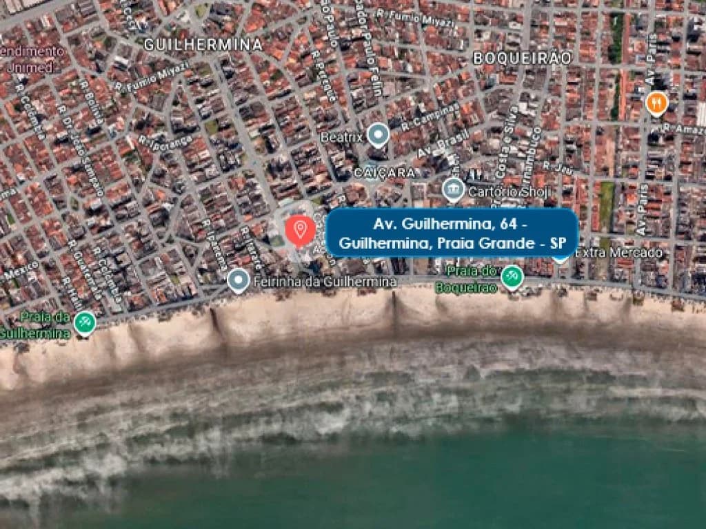Foto 10 de 10: Apartamento em leilão em Praia Grande - SP, bairro Guilhermina — Apartamento 49 m² (01 vaga) - Praia da Guilhermina - Praia Grande - SP