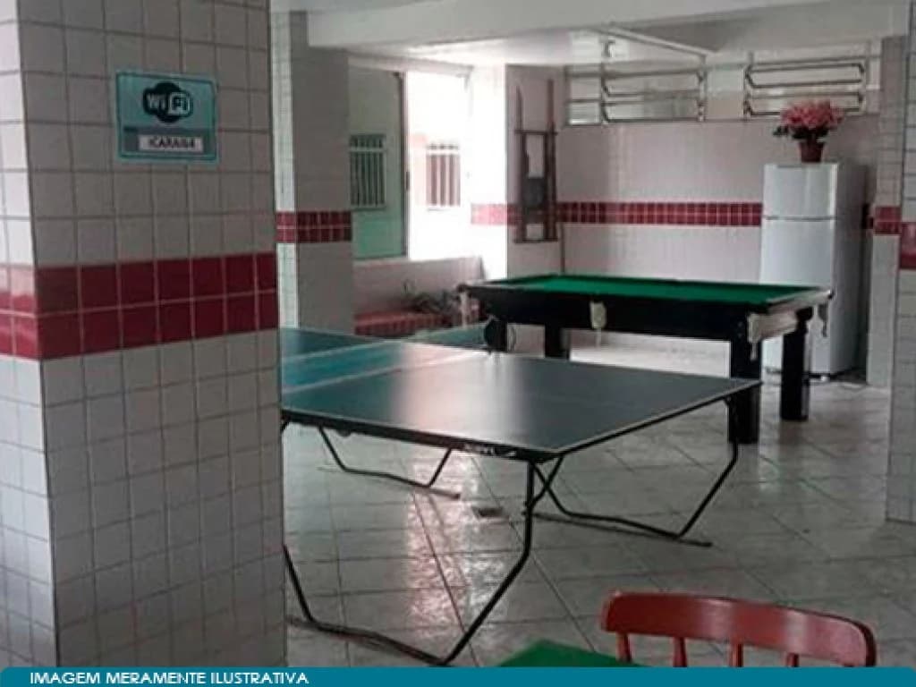 Foto 4 de 10: Apartamento em leilão em Praia Grande - SP, bairro Guilhermina — Apartamento 49 m² (01 vaga) - Praia da Guilhermina - Praia Grande - SP