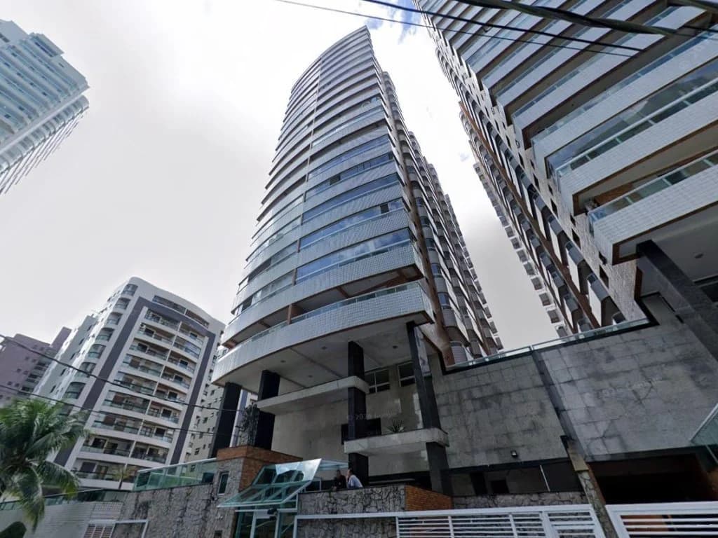 Foto 4 de 22: Apartamento em leilão em Praia Grande - SP, bairro Canto do Forte — Direitos sobre a Parte Ideal de Apartamento no Litoral 48 m² (01 vaga) - Canto do Forte - Praia Grande - SP