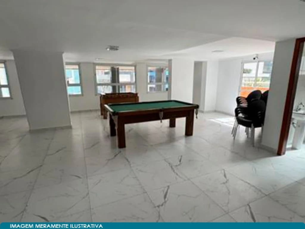 Foto 8 de 22: Apartamento em leilão em Praia Grande - SP, bairro Canto do Forte — Direitos sobre a Parte Ideal de Apartamento no Litoral 48 m² (01 vaga) - Canto do Forte - Praia Grande - SP