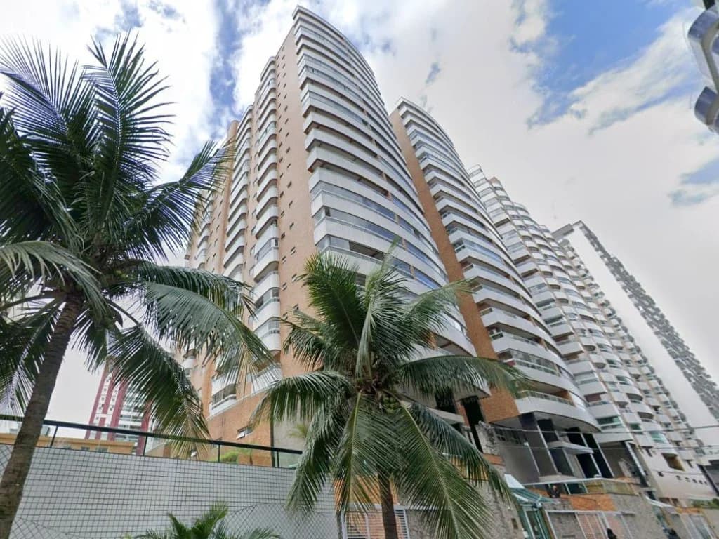 Foto 3 de 22: Apartamento em leilão em Praia Grande - SP, bairro Canto do Forte — Direitos sobre a Parte Ideal de Apartamento no Litoral 48 m² (01 vaga) - Canto do Forte - Praia Grande - SP