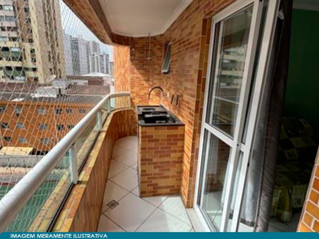 Foto 15 de 22: Apartamento em leilão em Praia Grande - SP, bairro Canto do Forte — Direitos sobre a Parte Ideal de Apartamento no Litoral 48 m² (01 vaga) - Canto do Forte - Praia Grande - SP