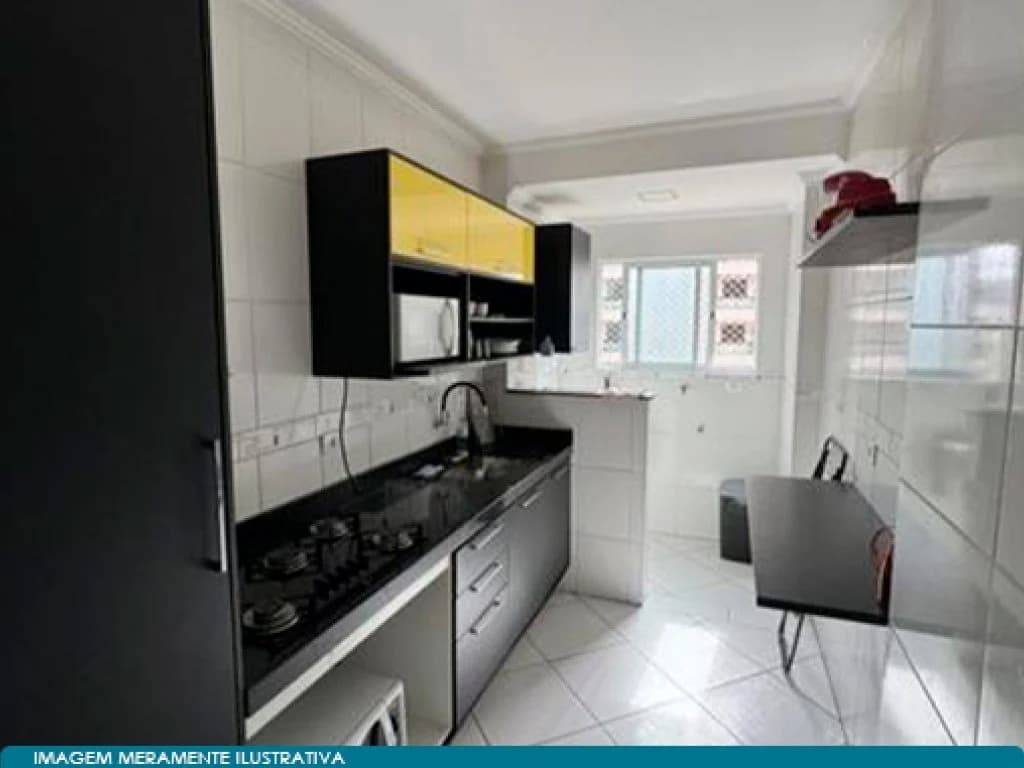 Foto 17 de 22: Apartamento em leilão em Praia Grande - SP, bairro Canto do Forte — Direitos sobre a Parte Ideal de Apartamento no Litoral 48 m² (01 vaga) - Canto do Forte - Praia Grande - SP