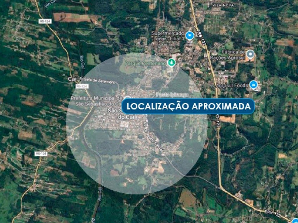 Terreno em leilão em São Sebastião Do Caí - RS — Área com 4.076 m² - Sebastião do Caí - RS