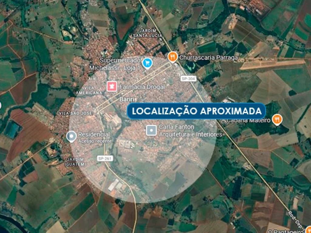 Terreno em leilão em Bariri - SP — Direitos sobre Terreno 283 m² (Lt. 08 da Qd. C) - Residencial Canaã - Bariri - SP