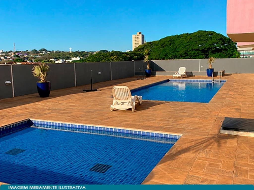 Foto 7 de 8: Apartamento em leilão em Avaré - SP, bairro Centro — Apartamento 96 m² e Vaga de Garagem 10 m² (Edifício Branca Filgueiras) - Centro - Avaré - SP