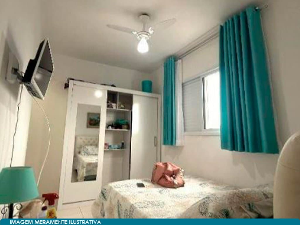 Foto 13 de 17: Apartamento em leilão em Praia Grande - SP, bairro Guilhermina — Direitos sobre Apartamento 58 m² (01 vaga) - Guilhermina - Praia Grande - SP