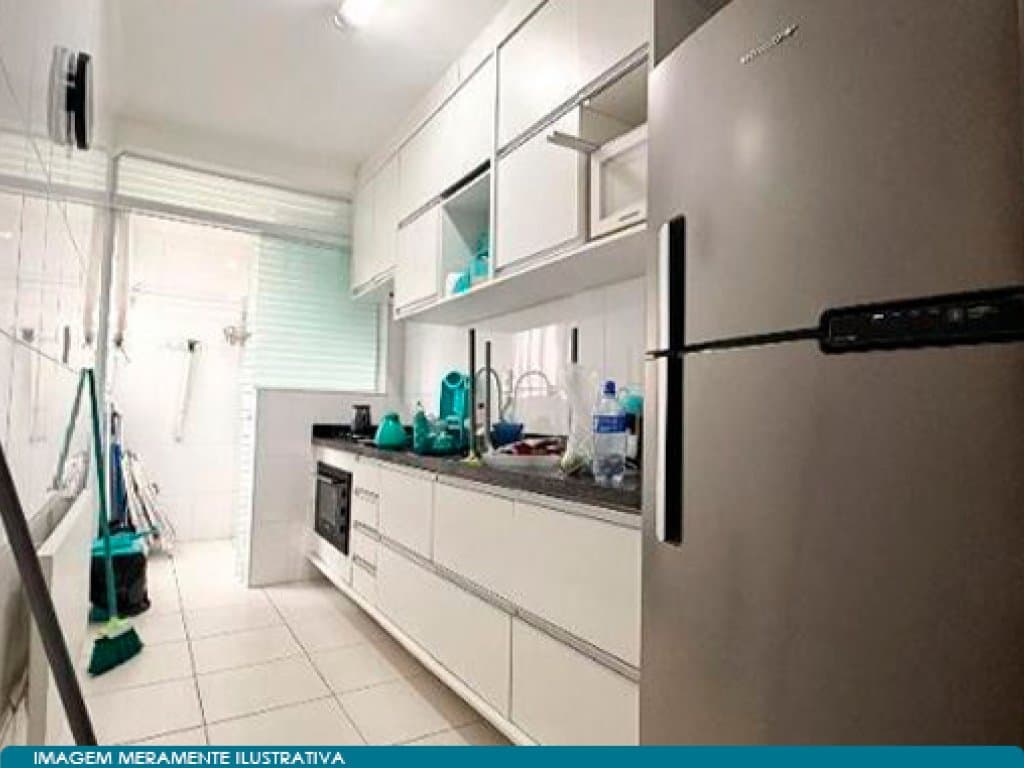 Foto 11 de 17: Apartamento em leilão em Praia Grande - SP, bairro Guilhermina — Direitos sobre Apartamento 58 m² (01 vaga) - Guilhermina - Praia Grande - SP